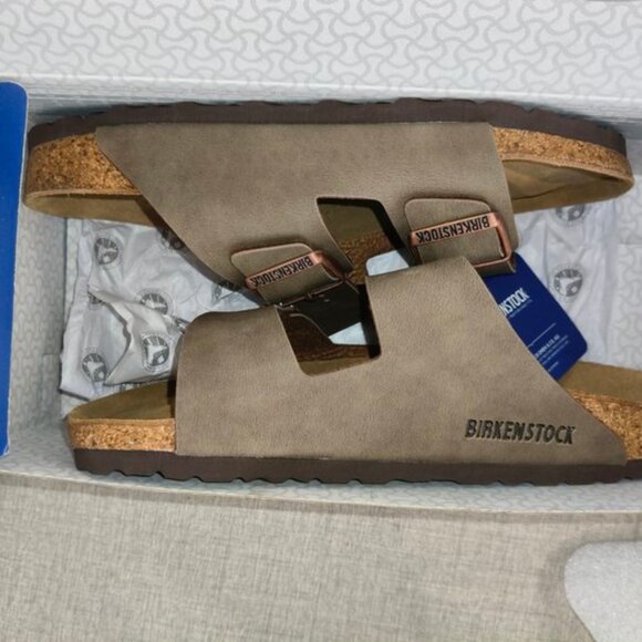 Birkenstock Arizona Suede Sandals – Taupe - Picture 5 of 5